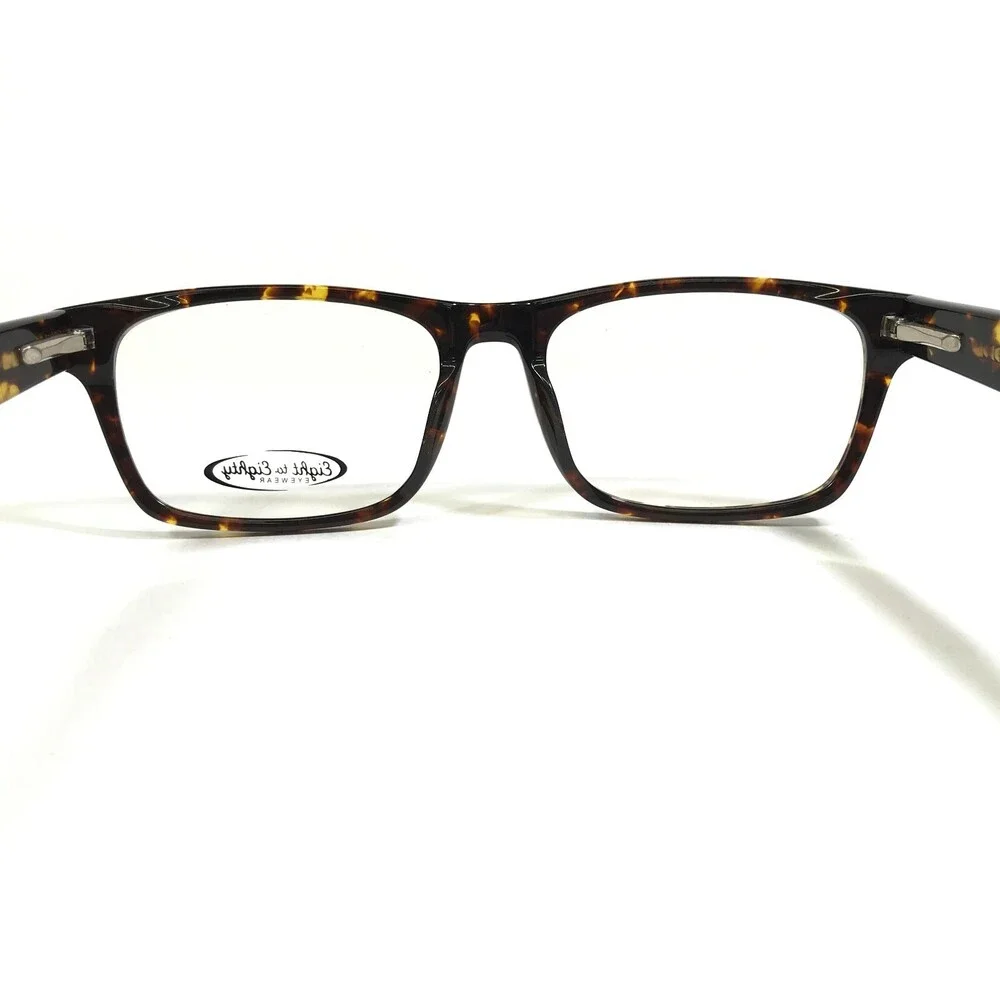 Affordable Designs Eyeglasses Frames DENNIS TORTOISE Square Full Rim 53-19-140
